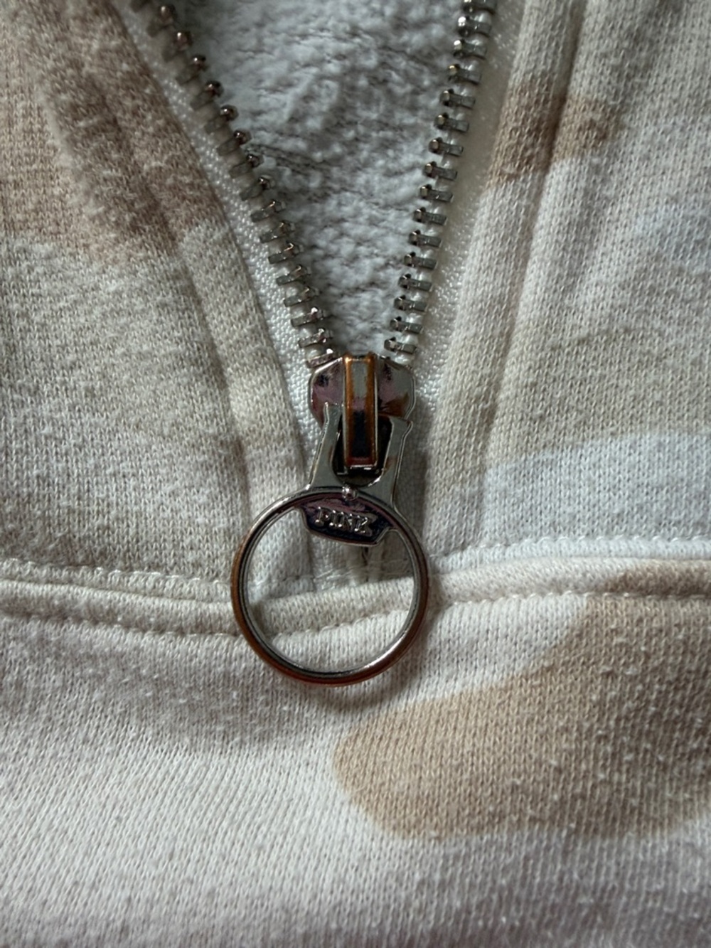 Victoria’s Secret pink camo quarter zip sweatshirt xs - Picture 2 of 4